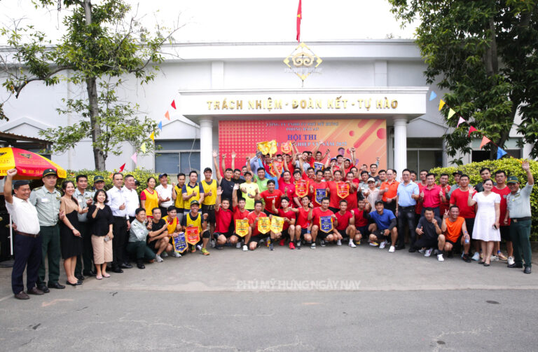Phòng Bảo an Phú Mỹ Hưng tổ chức Hội thi kỹ thuật nghiệp vụ