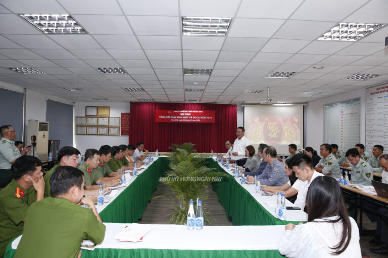 Summary of the Security and Public Order Situation in Phu My Hung City Center in 2025
