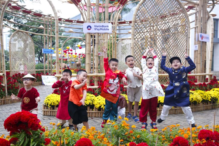 Radiant Smiles of Children at Phu My Hung Flower Street 2026