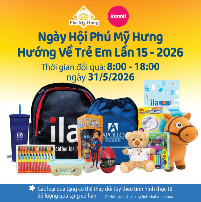 Over 15,000 Gifts Await Children at the Phu My Hung Children’s Day 2026